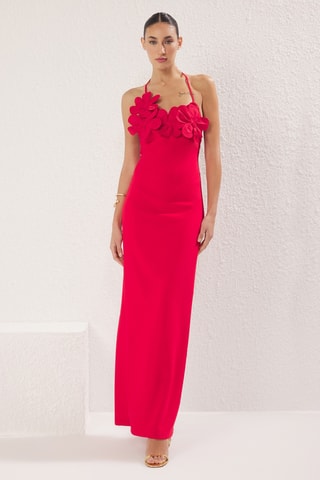 Robe longue - Rouge