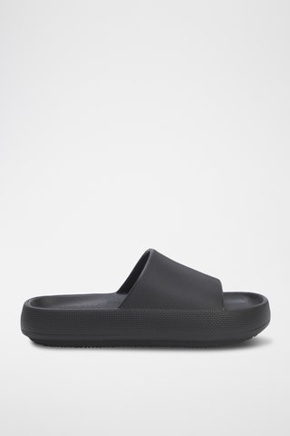 Mules plateformes - Noir