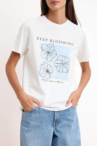 T-shirt regular - Blanc