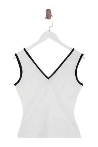 Top - Blanc