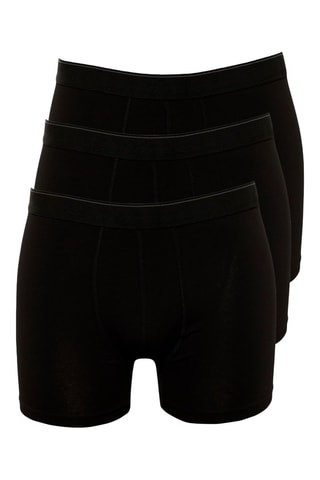 3 boxers Noir - Noir