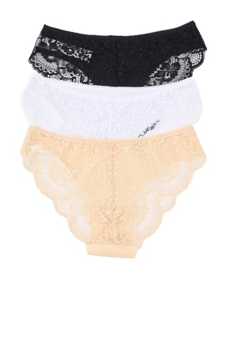 3 tangas - Blanc et noir