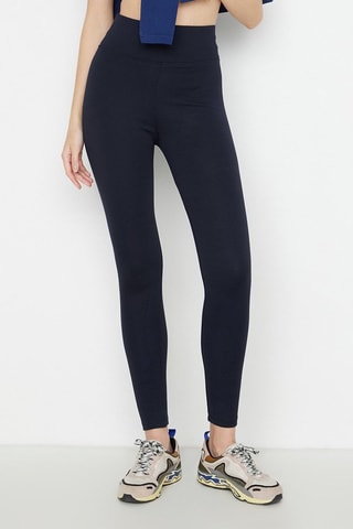 Legging taille haute - Bleu
