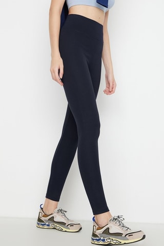 Legging taille haute - Bleu