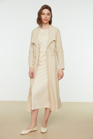 Robe longue - Beige