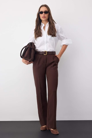 Pantalon - Marron