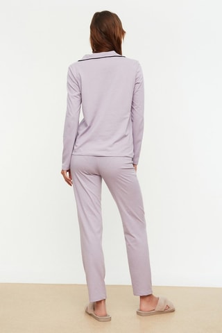 Pyjama - Noir, blanc et rose