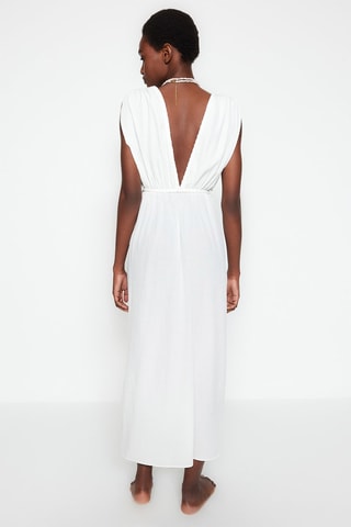 Robe de plage - Blanc