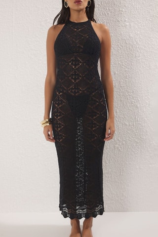 Robe longue - Noir