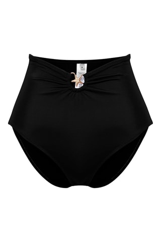 Culotte taille haute - Noir et doré