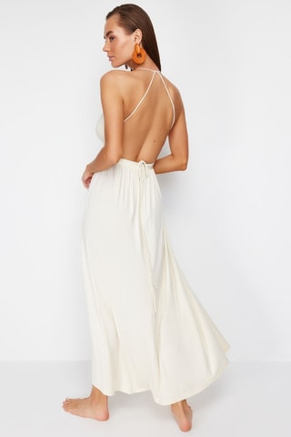 Robe longue - Blanc