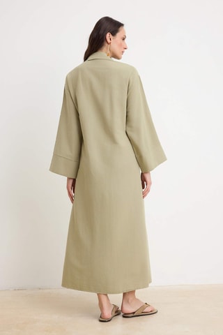 Robe portefeuille - Vert