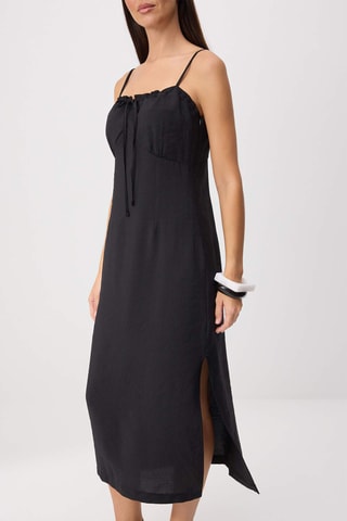 Robe midi - Noir
