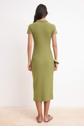 Robe polo - Vert
