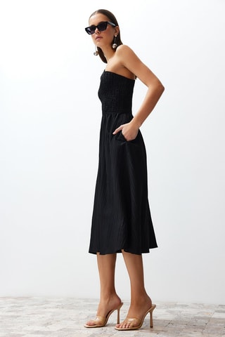 Robe asymétrique - Noir