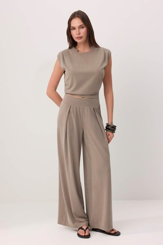 Top et pantalon - Kaki