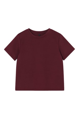 T-shirt regular - Bordeaux