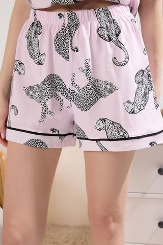 Pyjama - Noir et rose