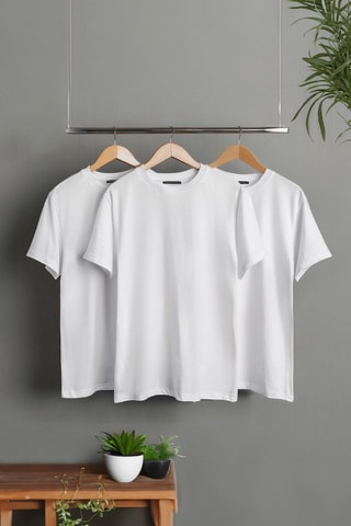 T-shirt slim - Blanc