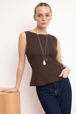 Top - Marron