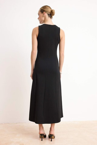 Robe midi - Noir
