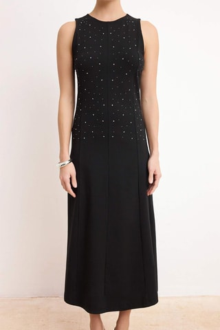 Robe midi - Noir