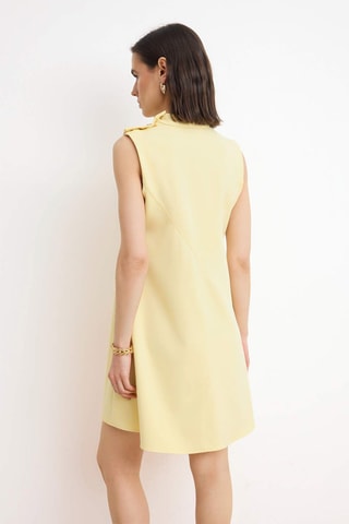 Robe trapèze - Jaune