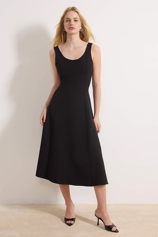 Robe midi - Noir