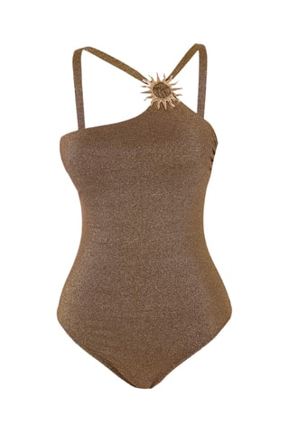 Maillot 1 pièce - Marron