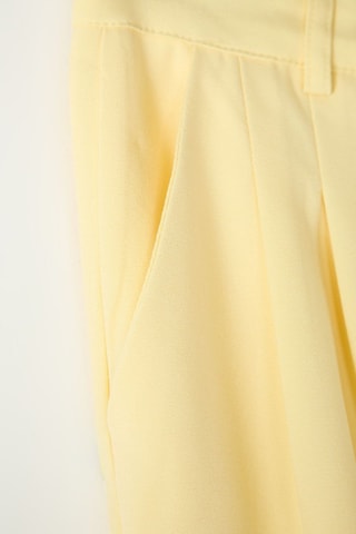 Pantalon droit - Jaune