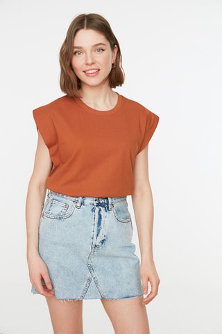 T-shirt - Marron