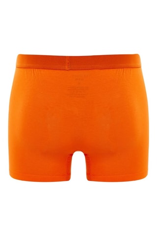 3 boxers - Noir et orange