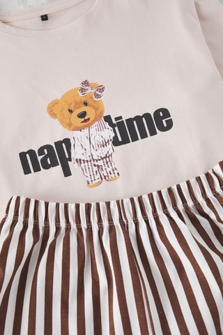 Pyjama - Blanc et marron
