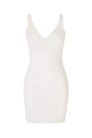 Robe de plage - Écru