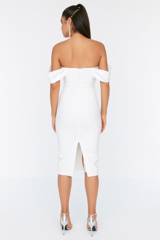 Robe Ecru - Blanc