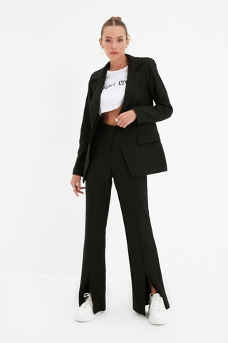 Pantalon flare - Noir