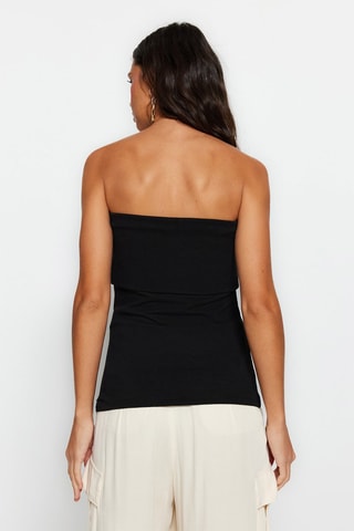 Top bustier - Noir