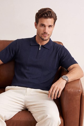 Polo - Bleu marine