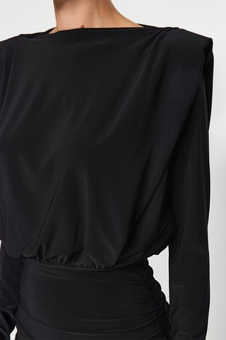 Robe fourreau - Noir