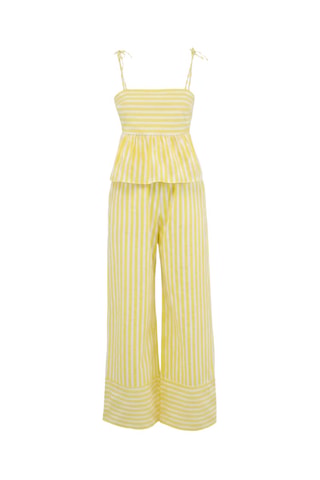 Top et pantalon - Blanc