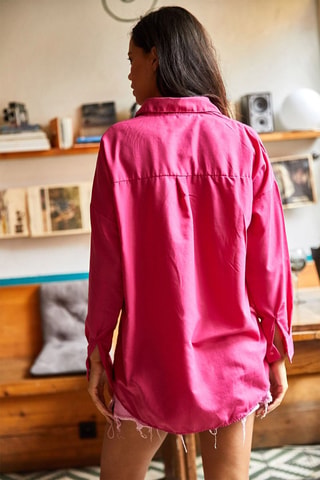 Camicia relaxed - Rosa