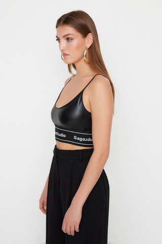 Crop top - Noir