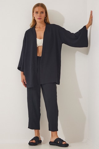 Kimono e pantaloni 7/8
