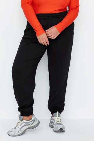 Pantaloni sportivi Plus Size - Nero
