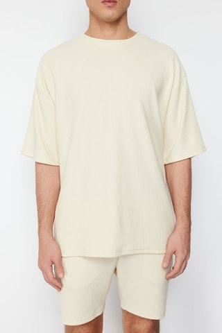 Tshirt oversize - Ecrù