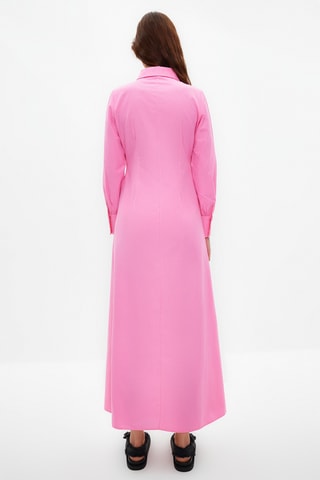 Abito a camicia - Rosa