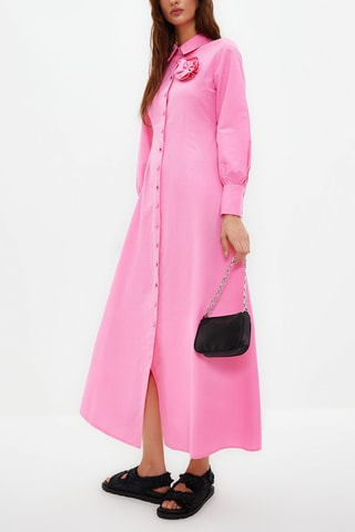 Abito a camicia - Rosa