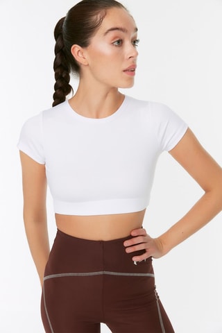 Crop top - Blanc