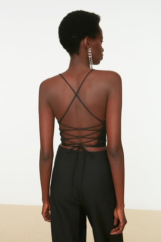 Crop top - Noir