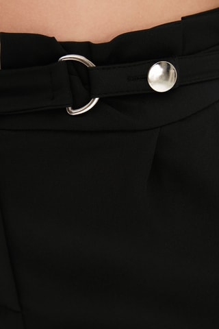 Pantalon slim 7/8 - Noir